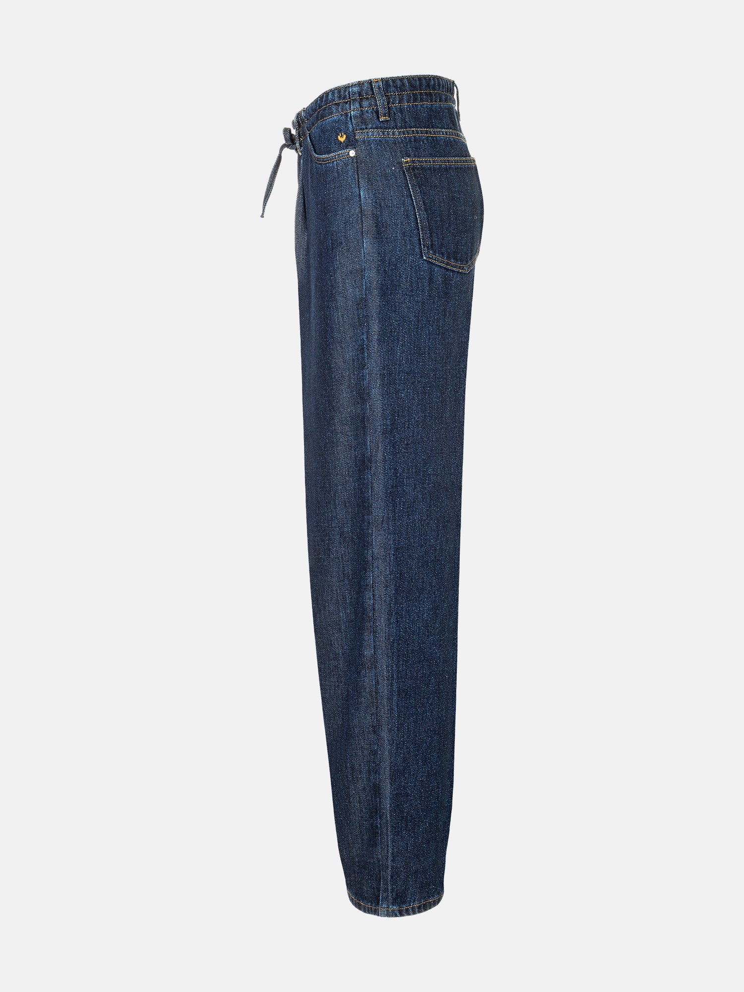 Lieblingsstück Jeanshose dark denim Lyocell Tunnelzug
