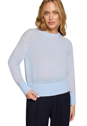 zero Alpakawolle Pullover 40 Soft Chambray warm
