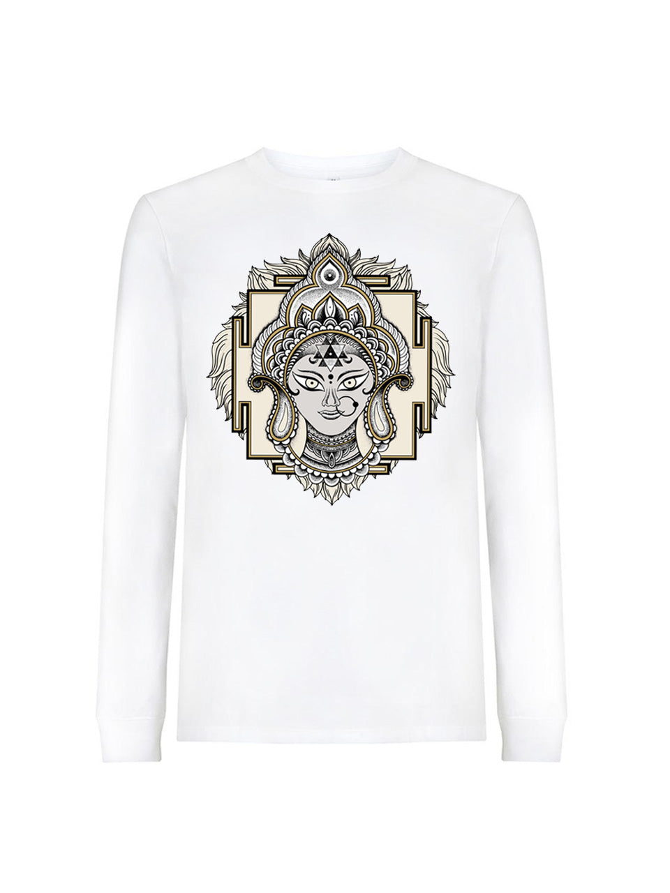 dna merch Durga Langarmshirt Sonja Punktum schwarz Tattoo