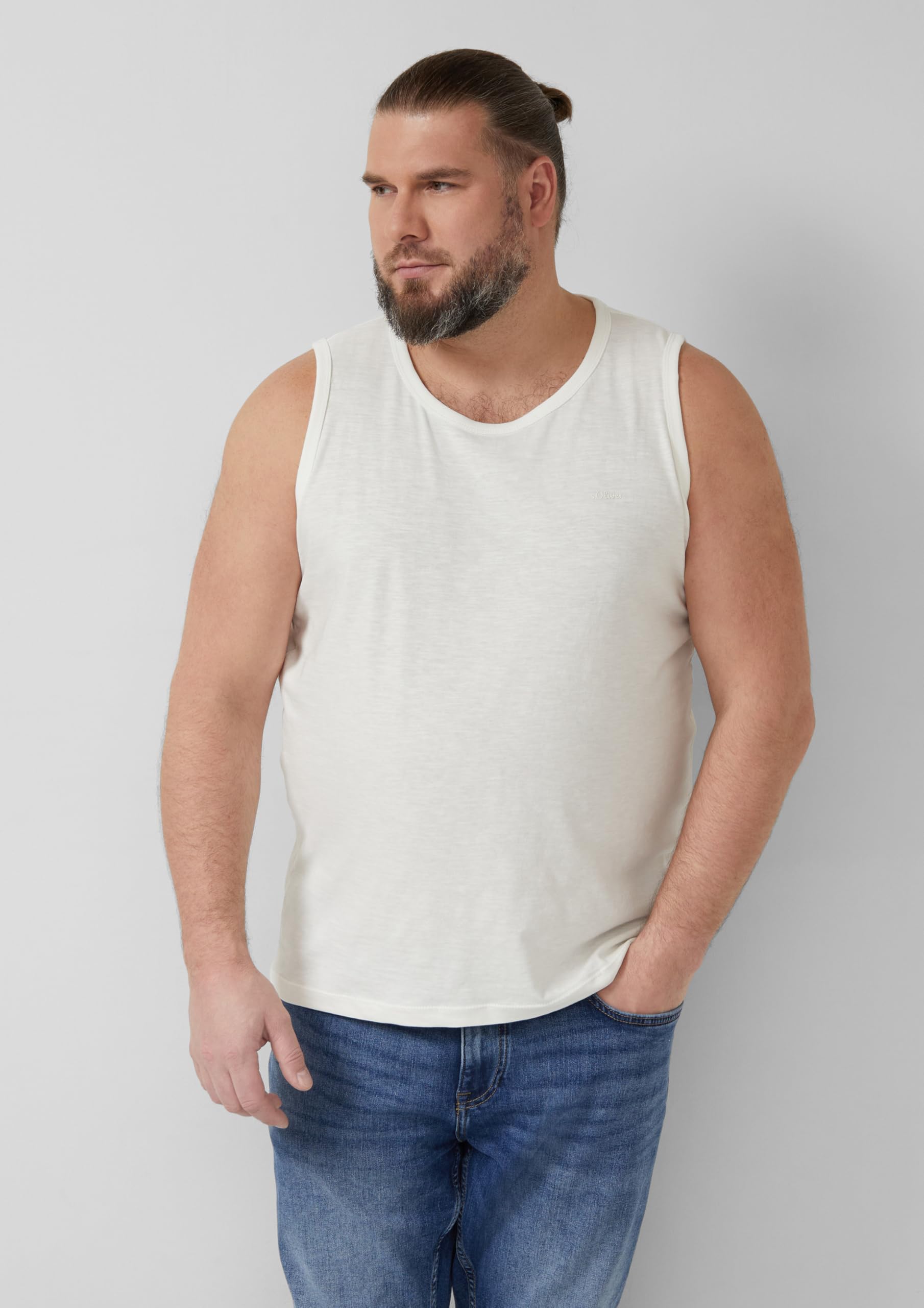 s.Oliver Junior Tanktop XXL Creme Flammgarn