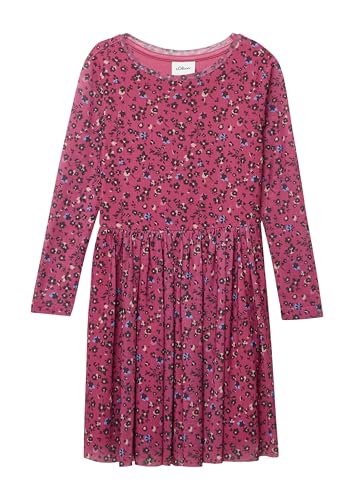 s.Oliver Junior Meshkleid Jerseyfutter Himbeere 98