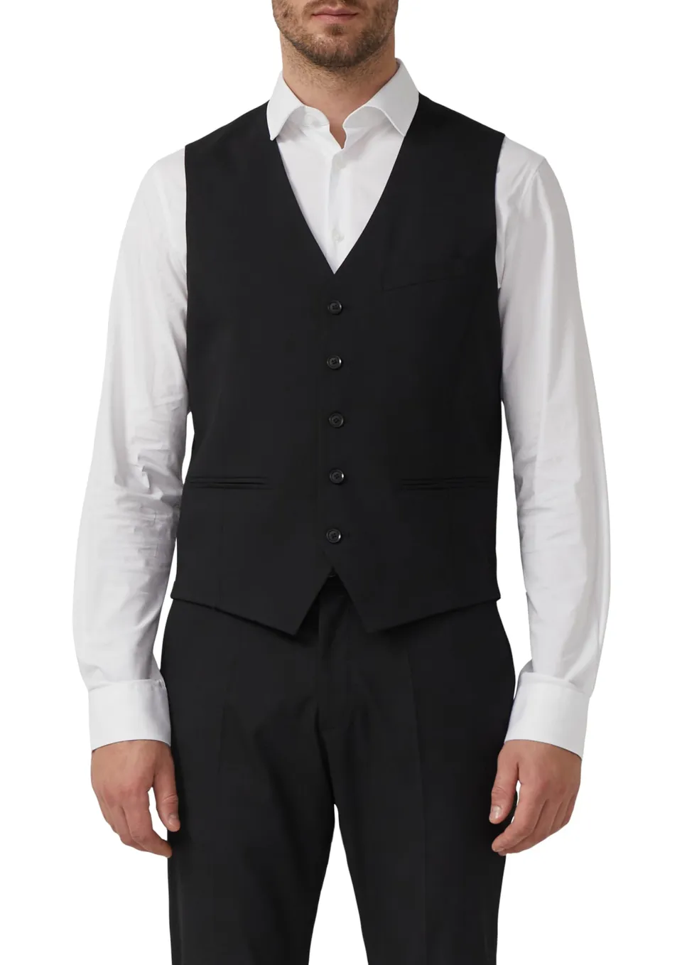 s.Oliver s.Pure Anzugweste Slim Fit 102 Herren Elegant