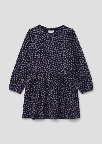 s.Oliver Junior Kinderkleid Gr. 92 Alloverprint Baumwolle