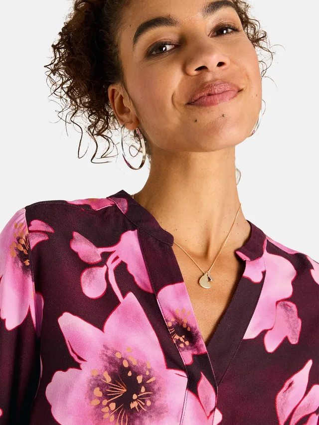 Lieblingsstück AnneleL Bluse fig Allover-Print