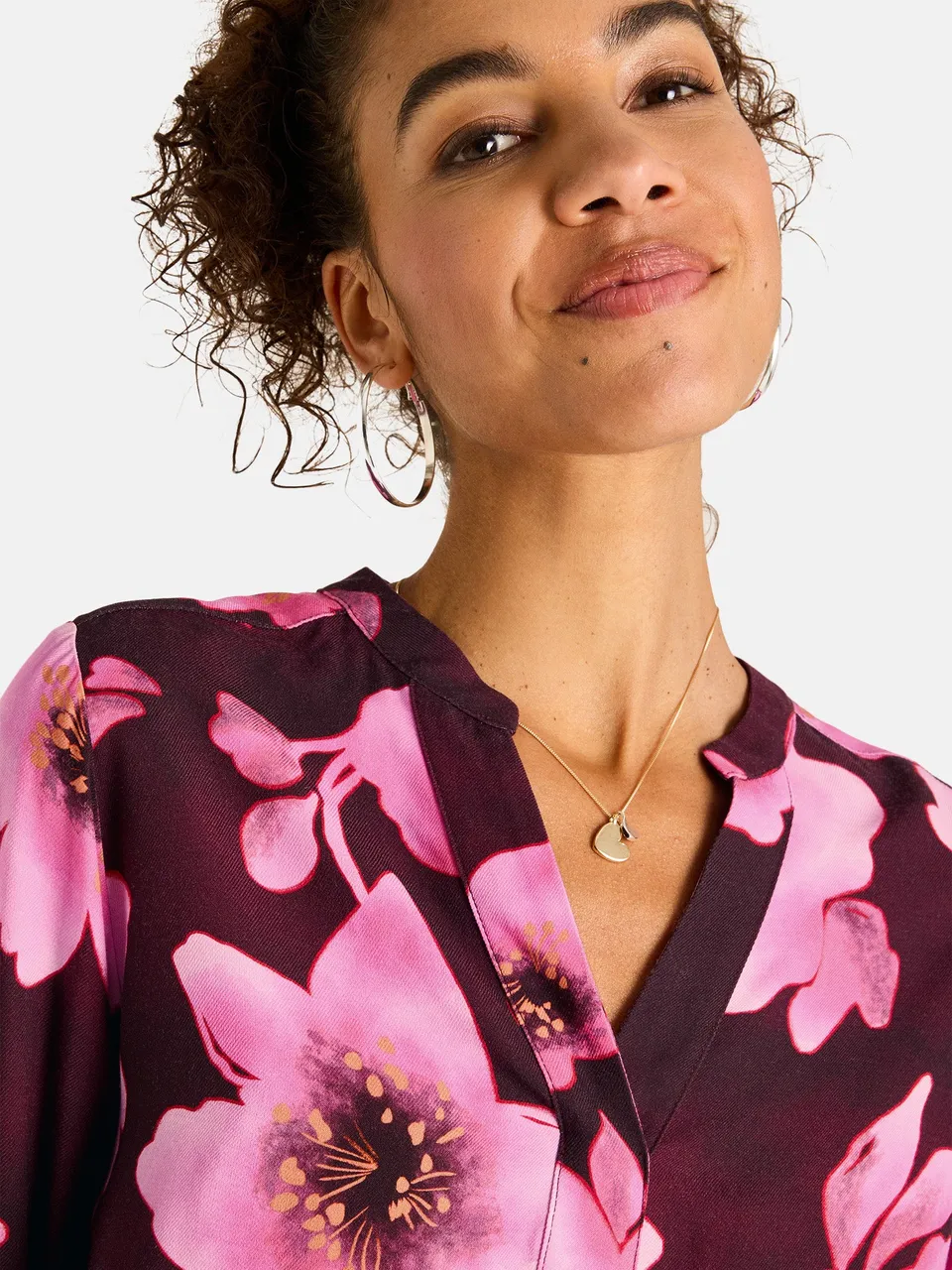 Lieblingsstück AnneleL Bluse fig Allover-Print