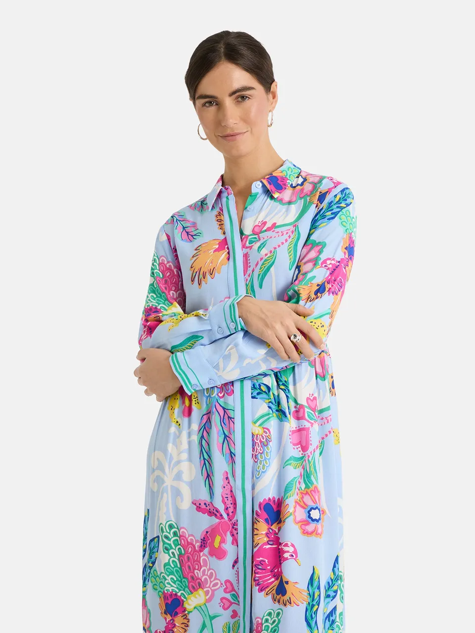 Lieblingsstück EdinaL Kleid light blue aus Viskose