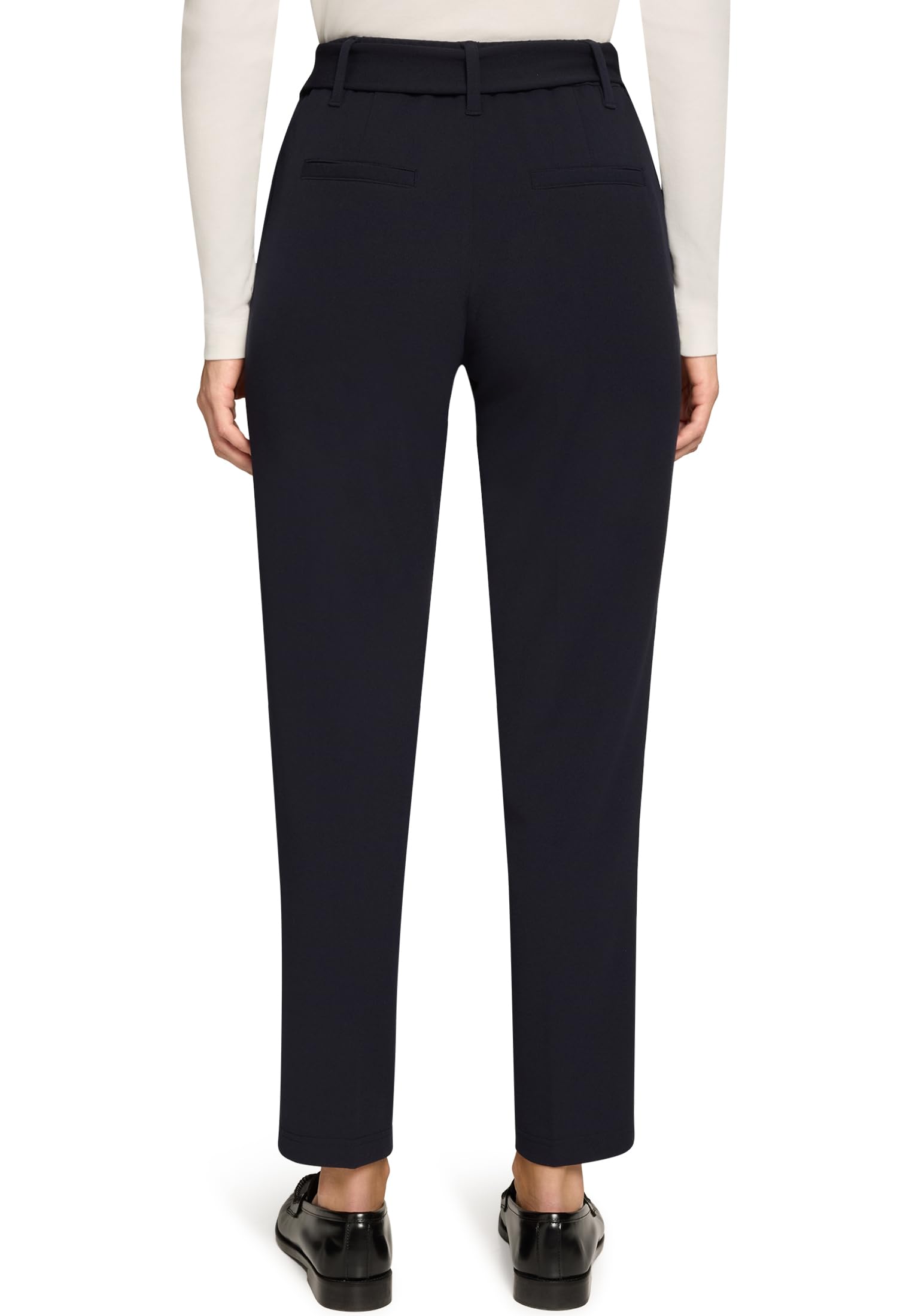 zero Jerseyhose mit Bindegürtel Damen Hydrangea Gr. 40 28 Inch