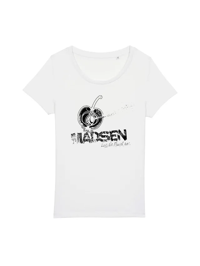 dna merch Madsen Lass Die Musik An Damen T-Shirt Bandmotiv