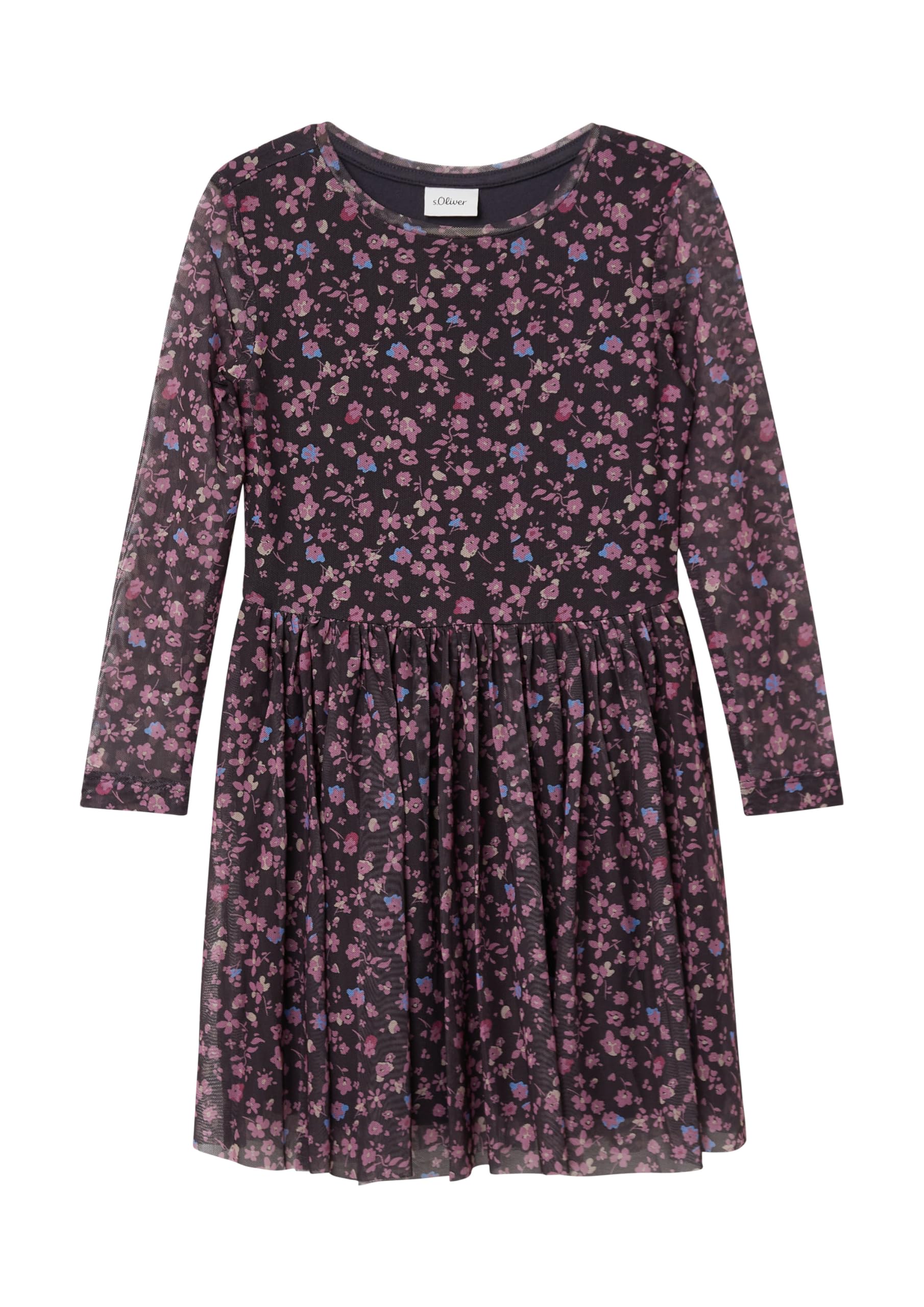 s.Oliver Junior Meshkleid Jerseyfutter Himbeere 98