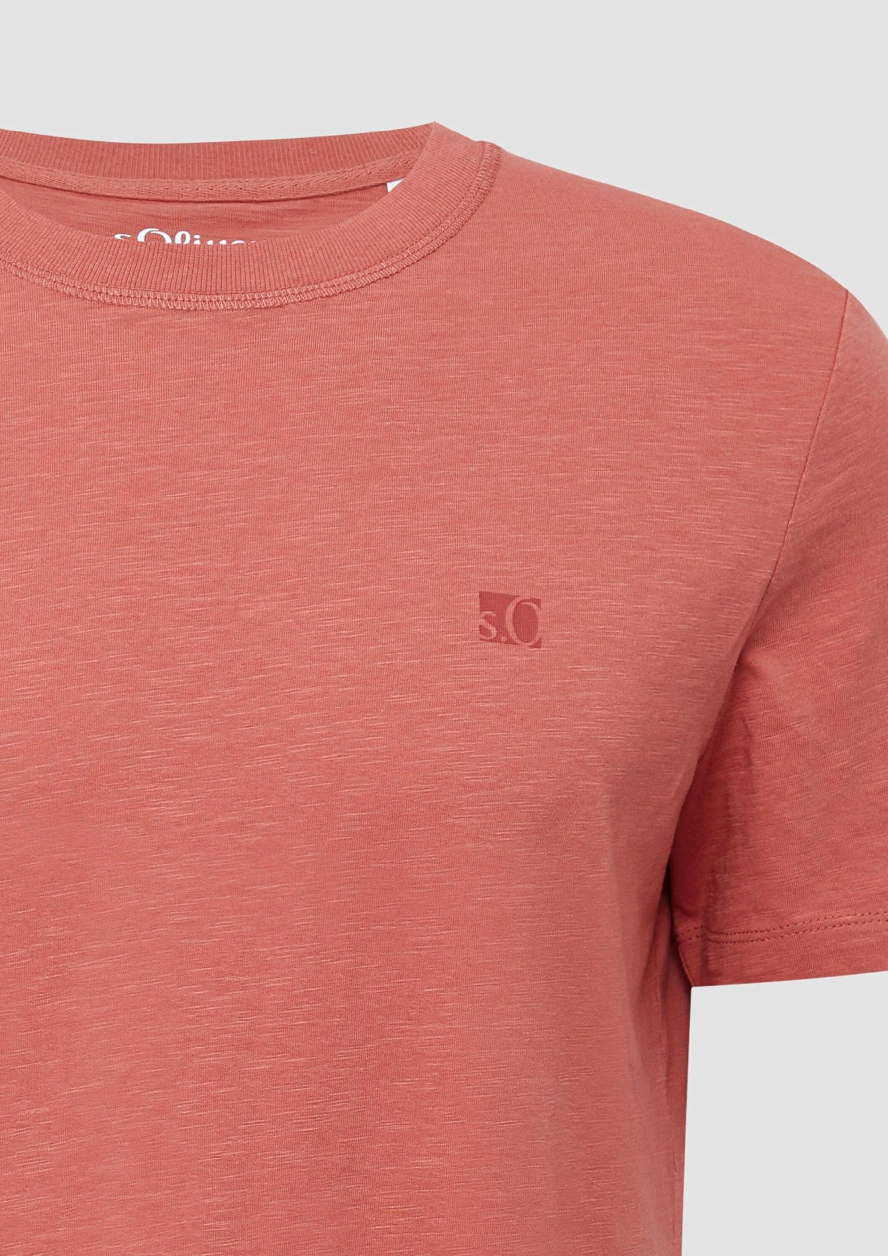 s.Oliver RED LABEL T-Shirt Flammgarn himbeere