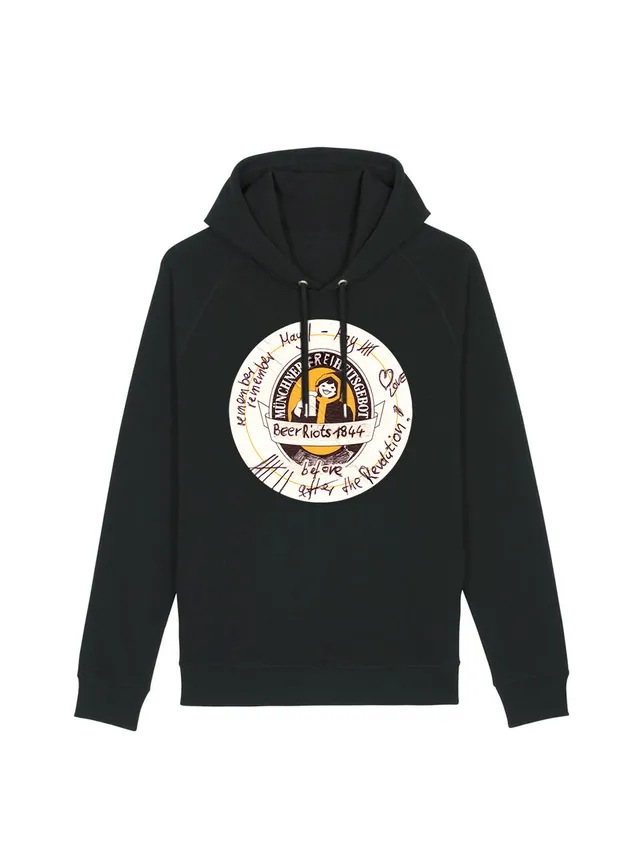dna merch Münchner Bieraufstände Kapuzenpullover Geschichte