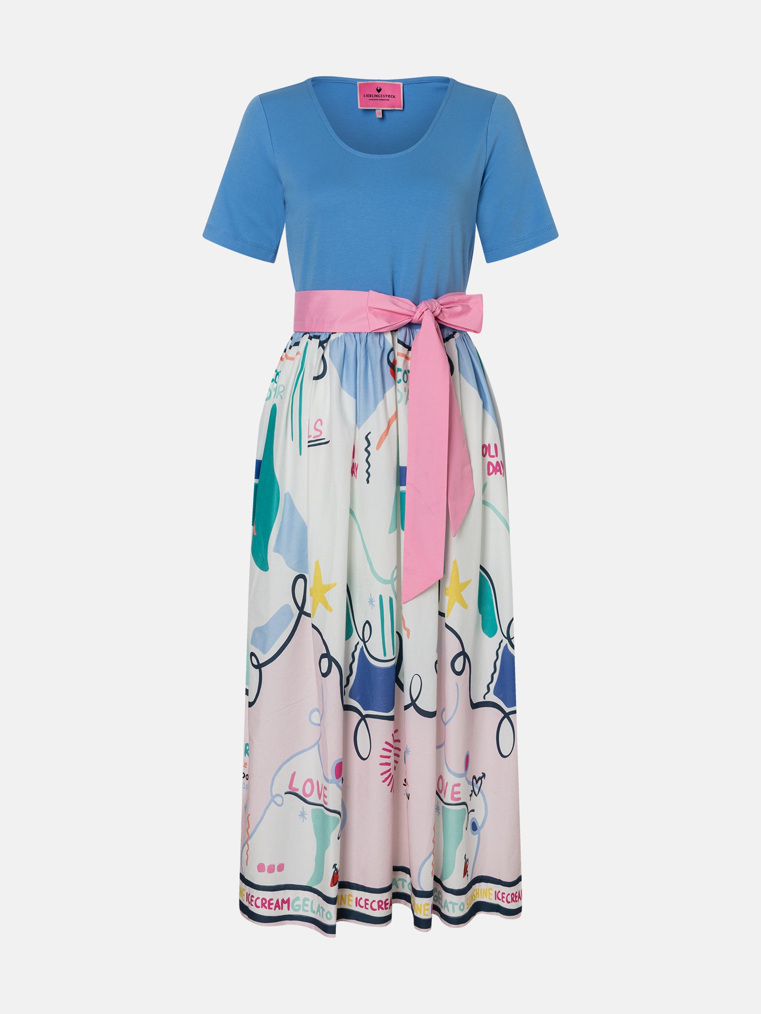 Lieblingsstück RabieL Kleid blue bell Baumwollmix