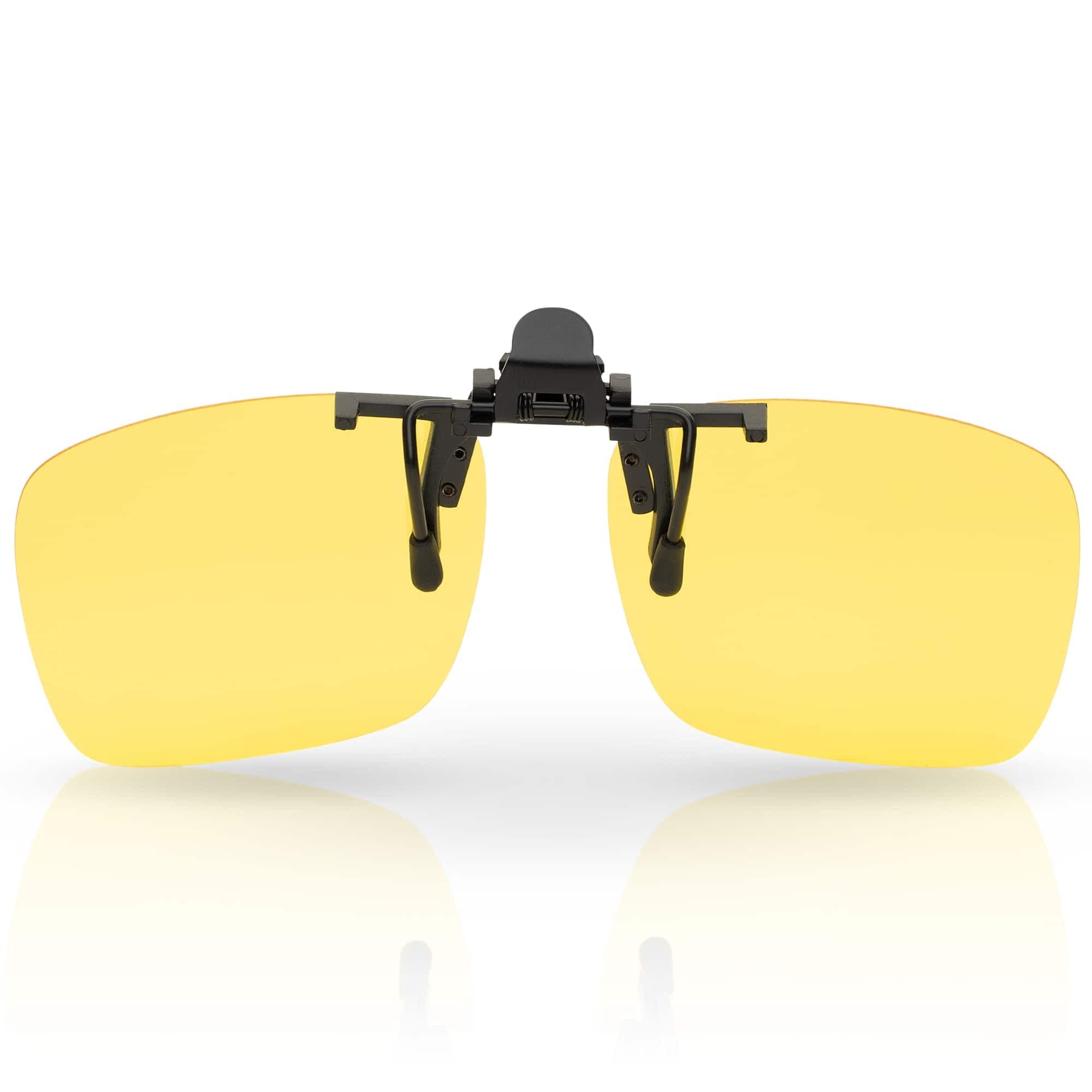 BEZLIT Clip-On Sonnenbrillenaufsatz Gelb 134 mm