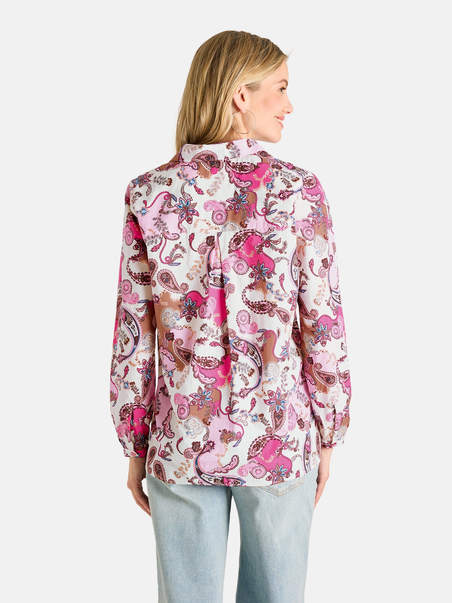 Lieblingsstück EmeeL Bluse Blooming Pink Baumwolle