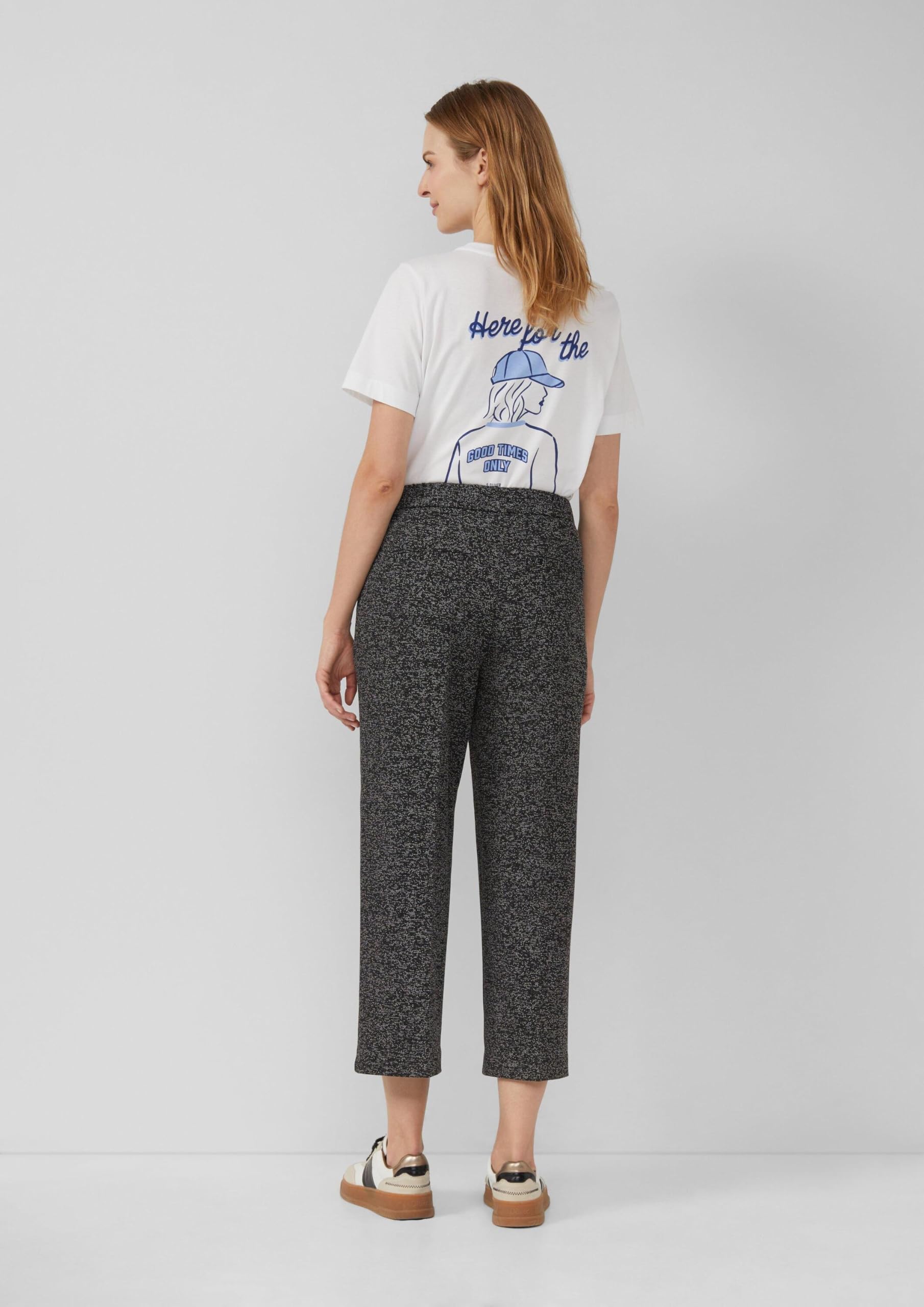 s.Oliver Junior Culotte Hose Wide Leg 42 Melange