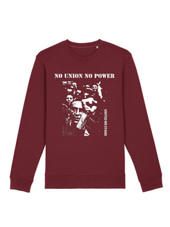 dna merch No Union No Power Sweatshirt Bio-Baumwolle