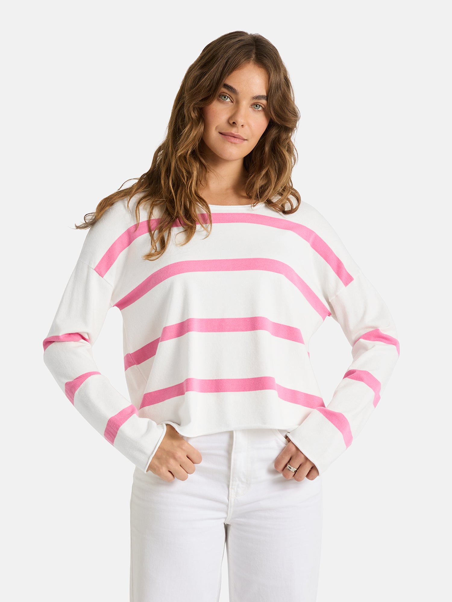 Lieblingsstück MarciEP Pullover skyblue Streifen