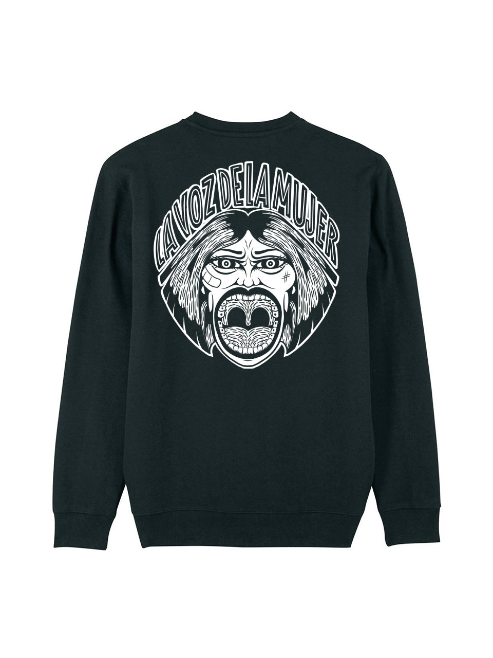 dna merch Die Stimme Der Frau Rundhalspullover La Voz de Mujer