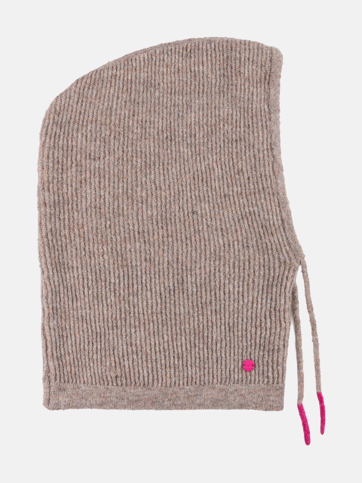 Lieblingsstück ValiaL Mütze mit Kragen beige Wollmix
