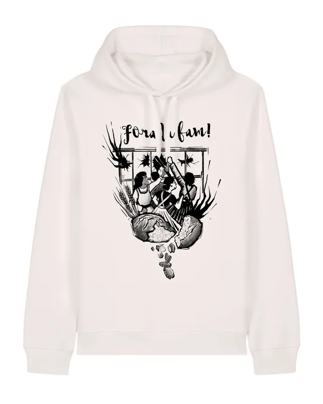 dna merch Fora La Fam Bread Riots 1789 Hoodie Biobaumwolle