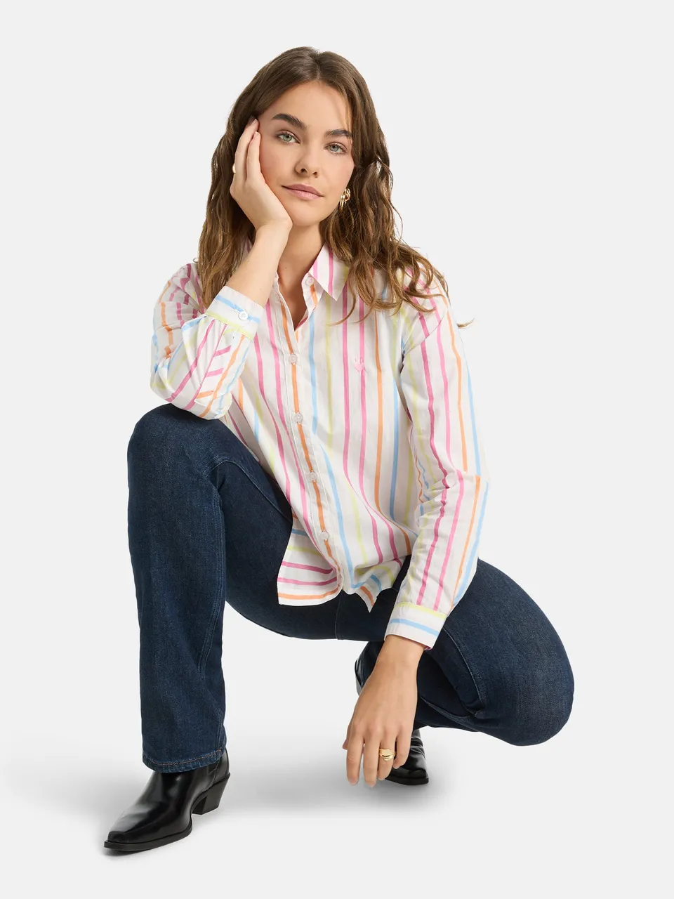Lieblingsstück LisaL Bluse offwhite aus Baumwolle