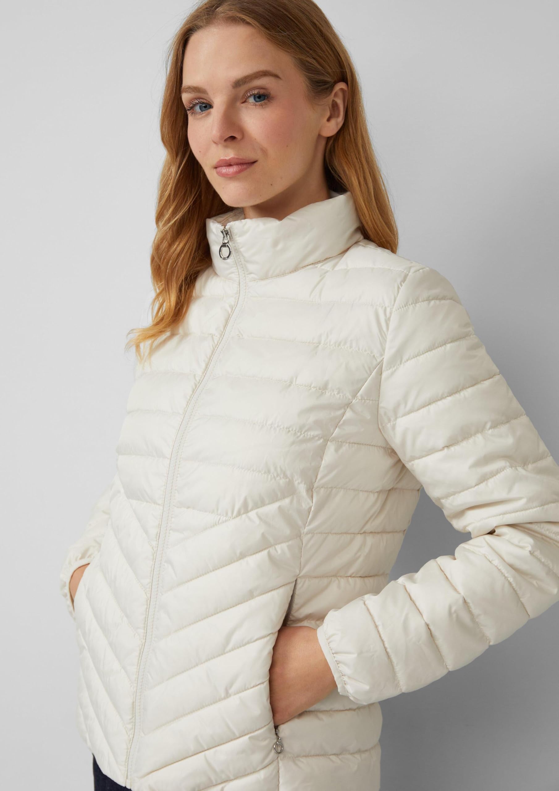 s.Oliver Junior Steppjacke Gr. 42 Stehkragen