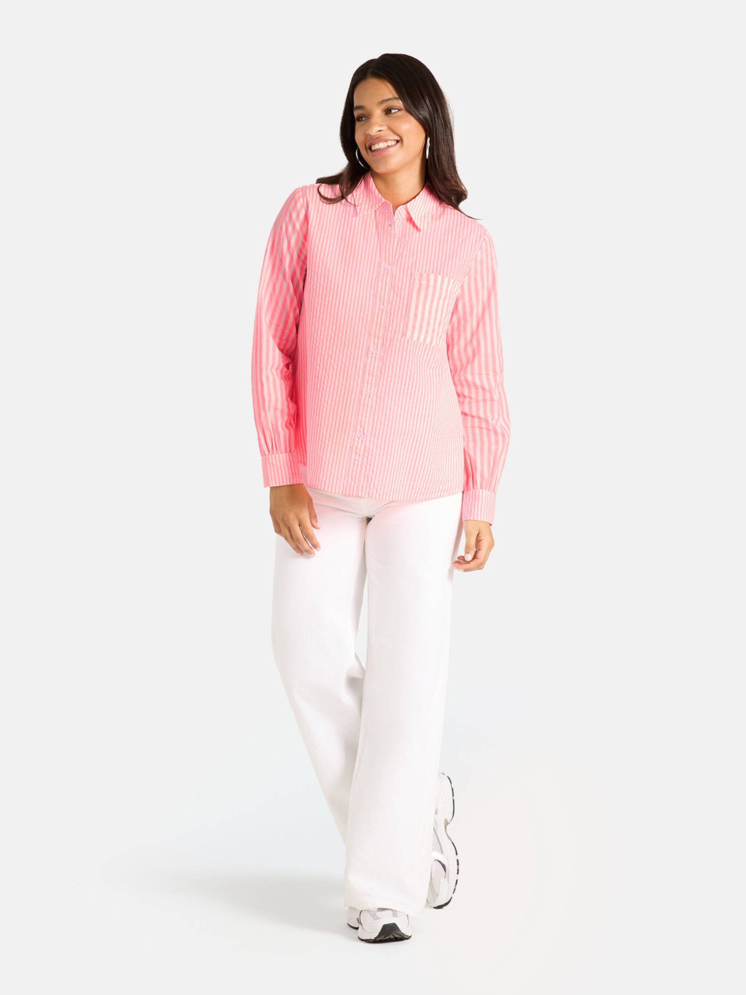 Lieblingsstück OceanEP Bluse pearl Baumwolle Streifen