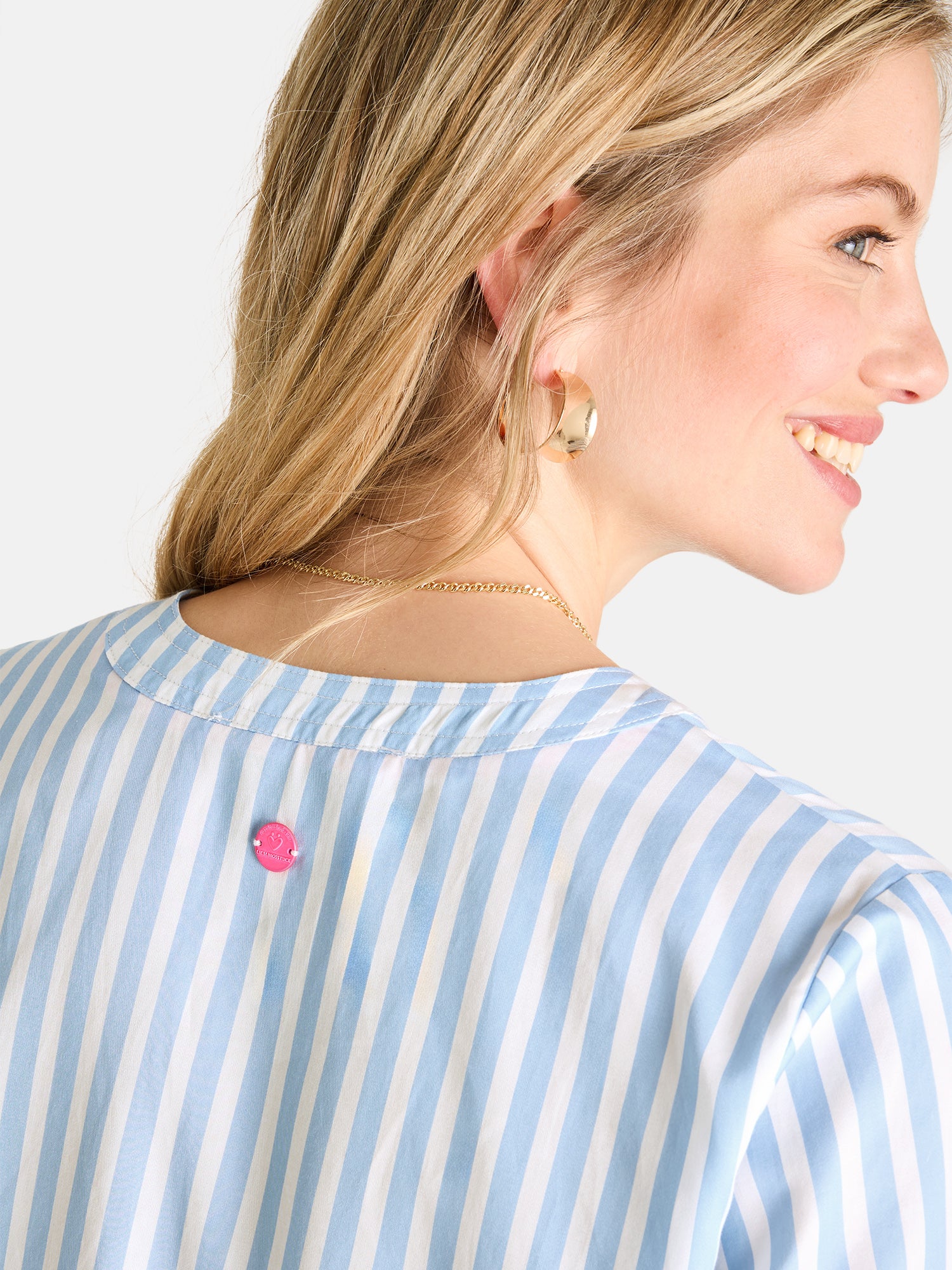 Lieblingsstück KalilaL Bluse blue frost aus Lyocell