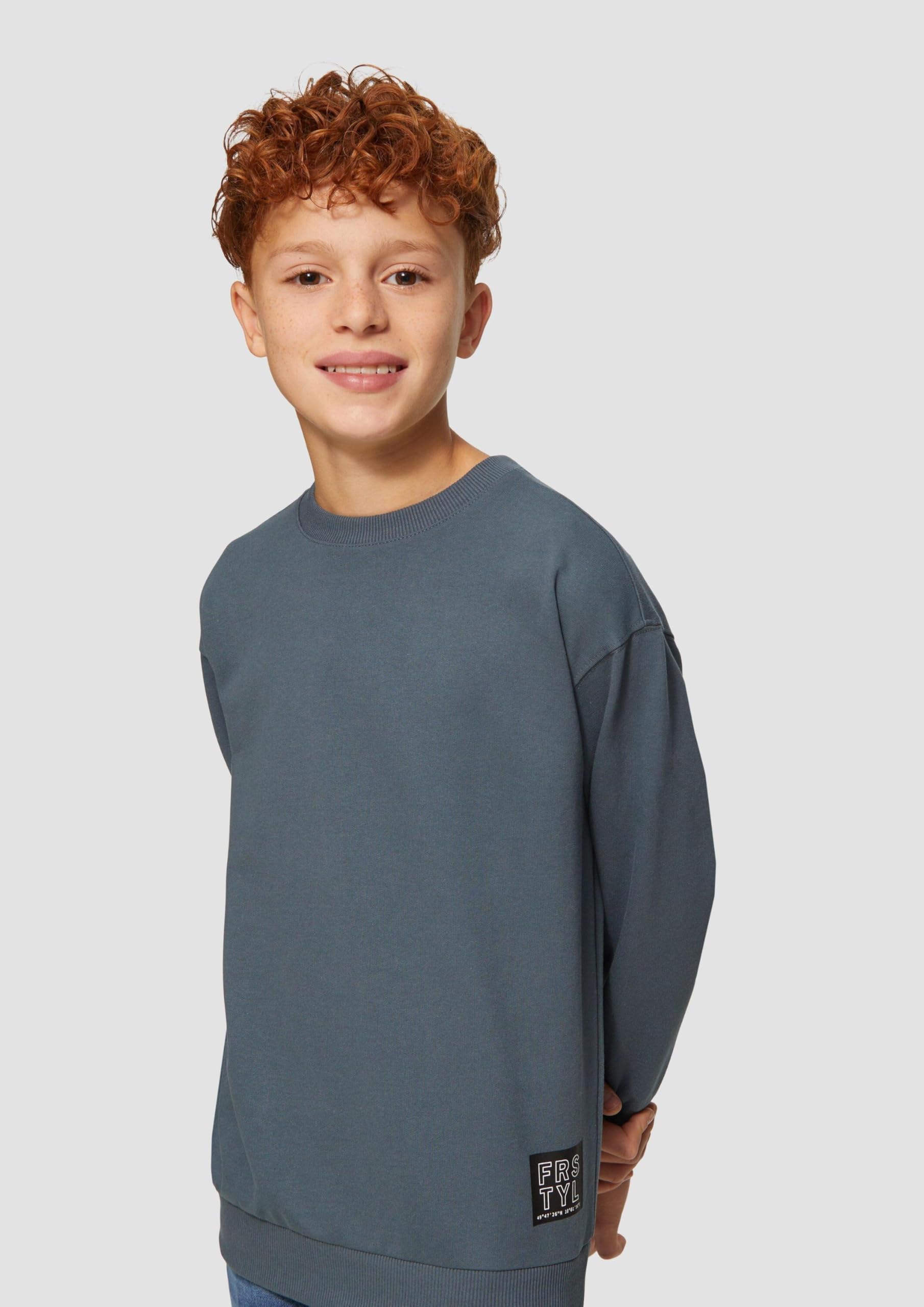 s.Oliver Junior 2160639 Pullover grau Gr. 176