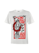 dna merch Las Trece Rosas Langarmshirt Weiß Gedenk-Print