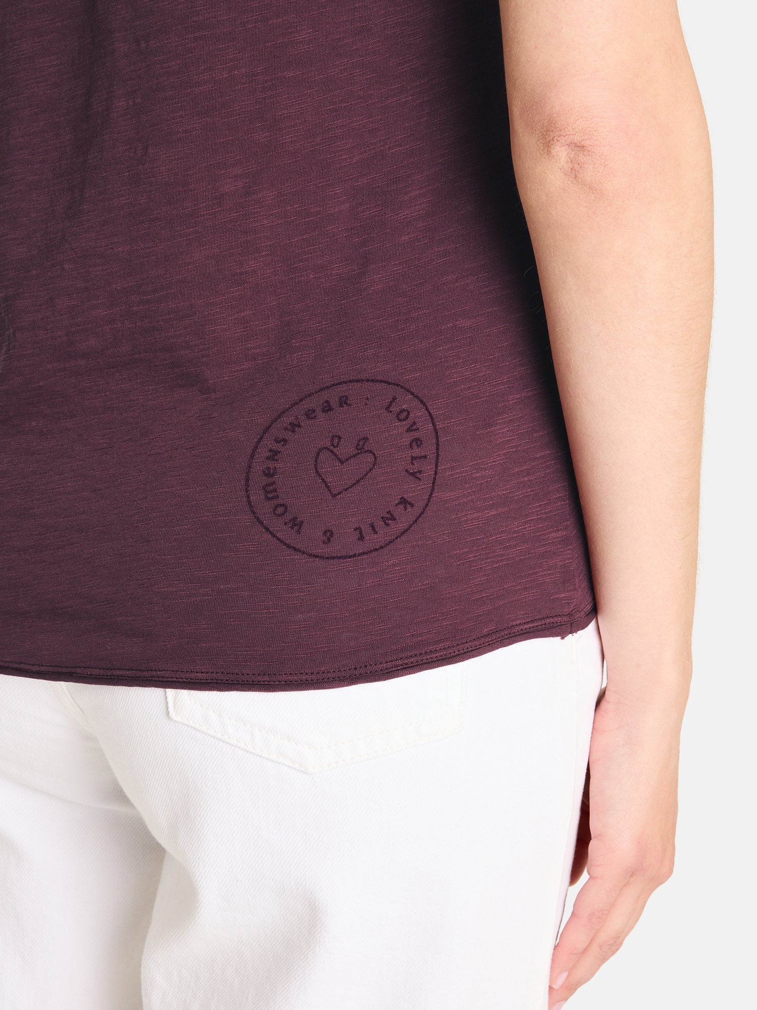 Lieblingsstück CiaEP T-Shirt fig aus Baumwolle