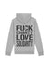 dna merch Fuck Charity Love Solidarity Hoodie