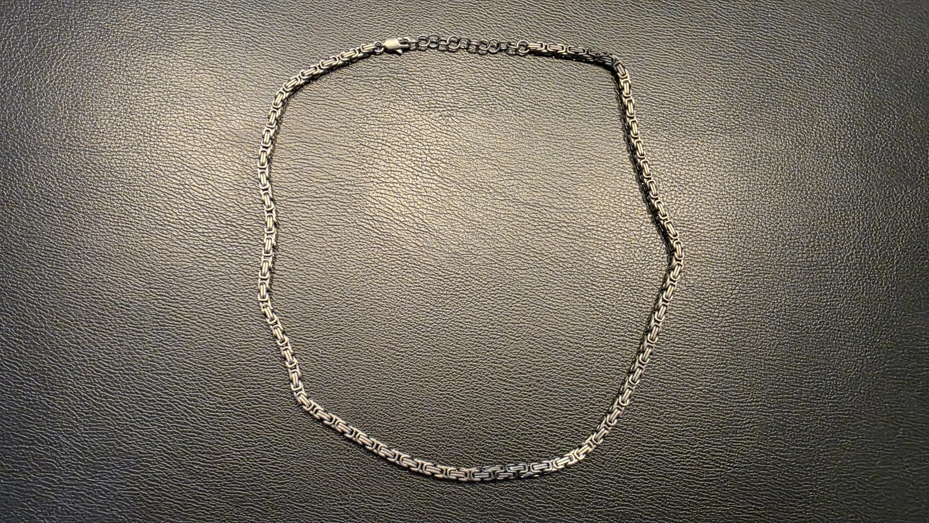 s.Oliver Königskette Halskette Armband Silber Edelstahl