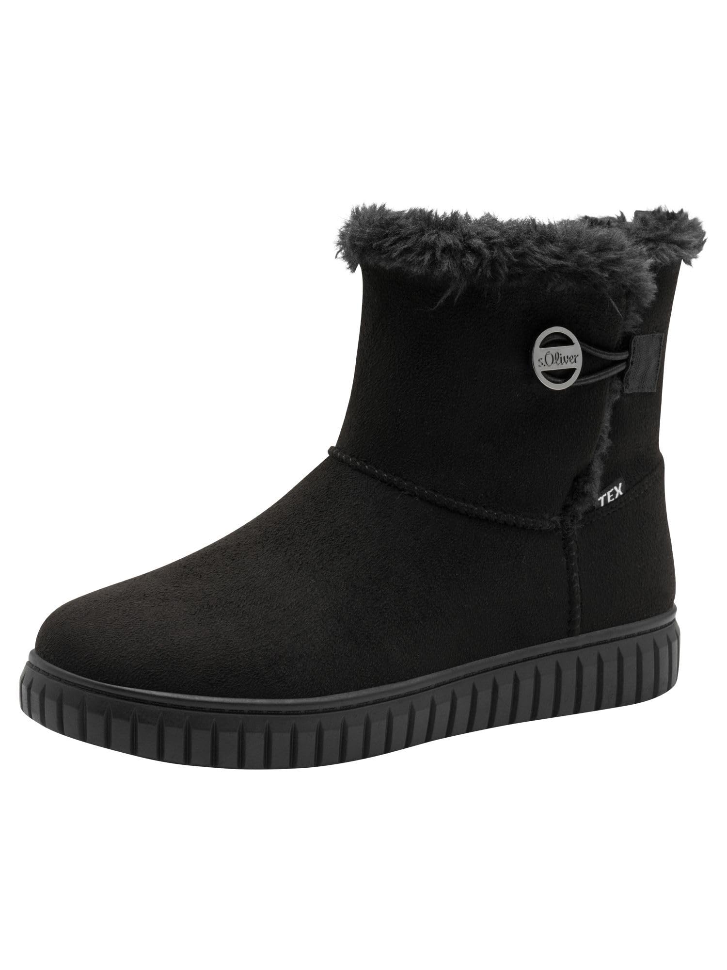 s.Oliver WL Boot 5-46302-43 Winterstiefel 32 Schwarz gefüttert