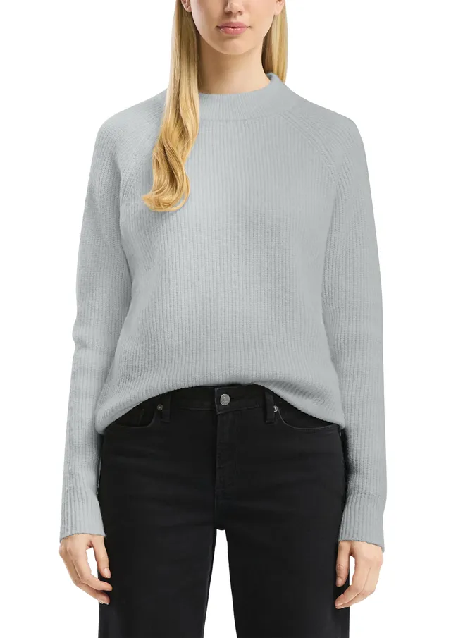 s.Oliver QS Melierter Pullover Strick Freizeit