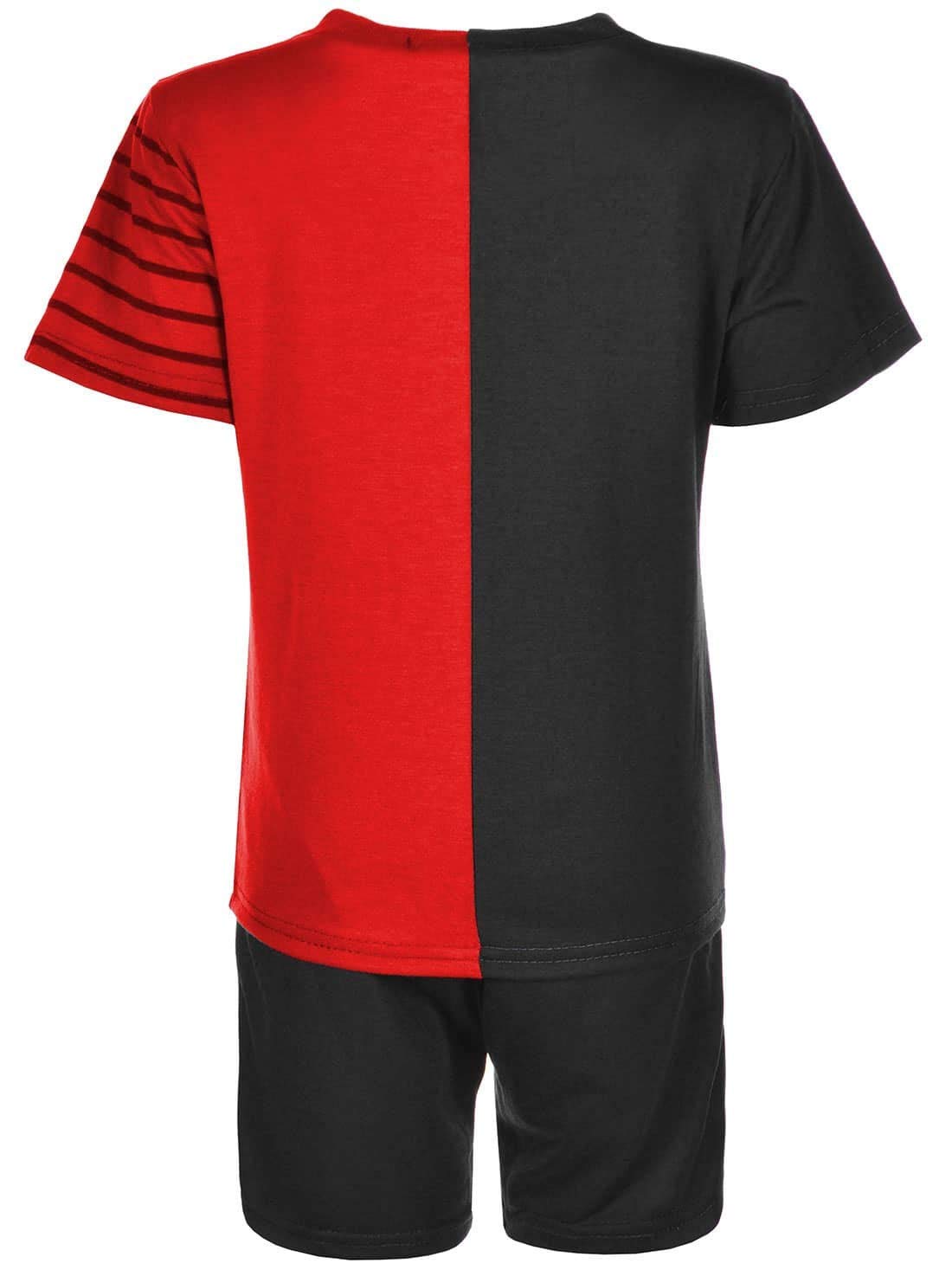BEZLIT 30308 Set Jungen Schwarz-Rot Tiger 2-tlg