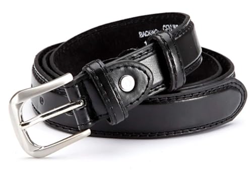 BEZLIT Herren Echtleder-Gürtel 3 cm Schwarz Größe 105