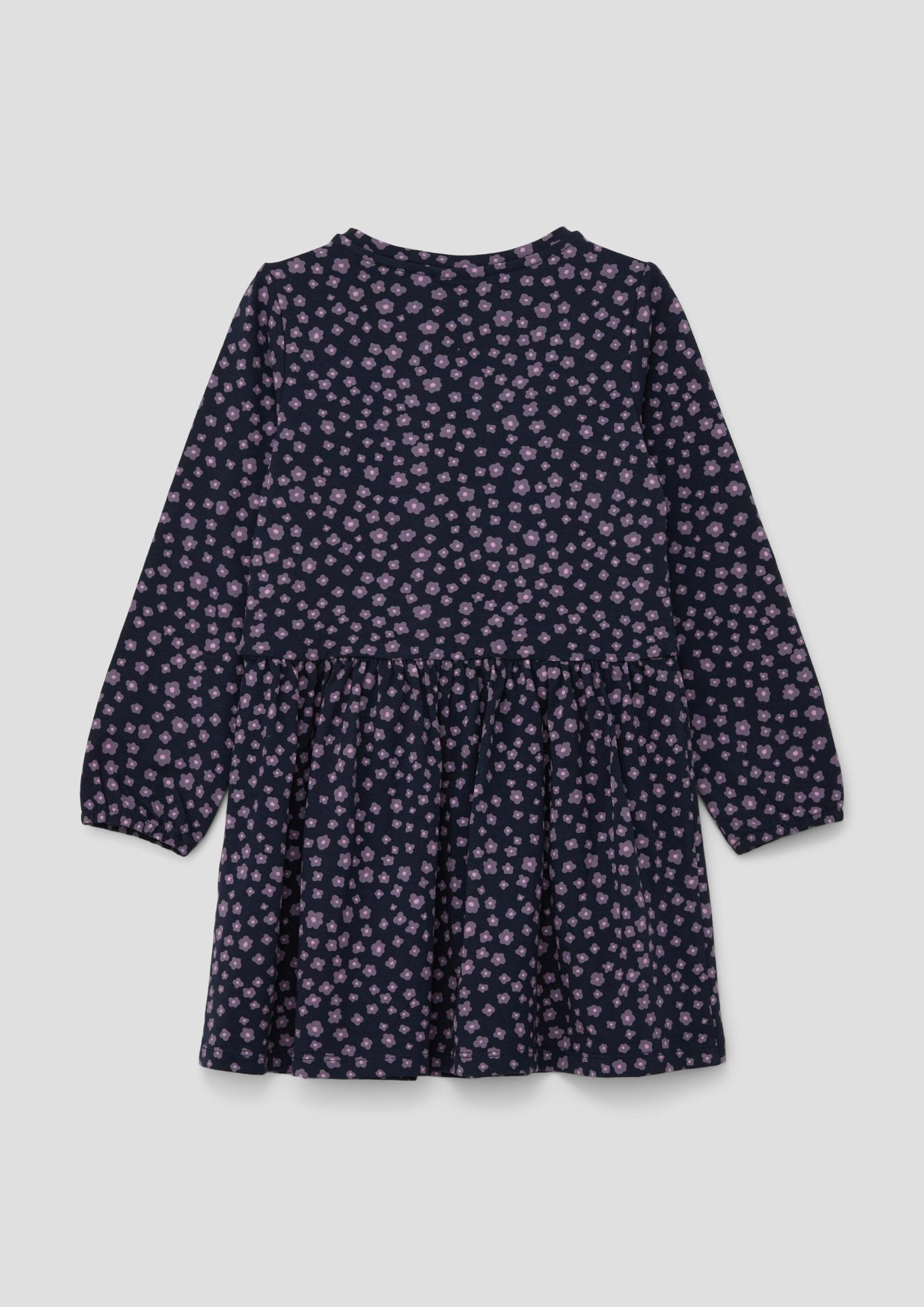 s.Oliver Junior Kinderkleid Gr. 92 Alloverprint Baumwolle