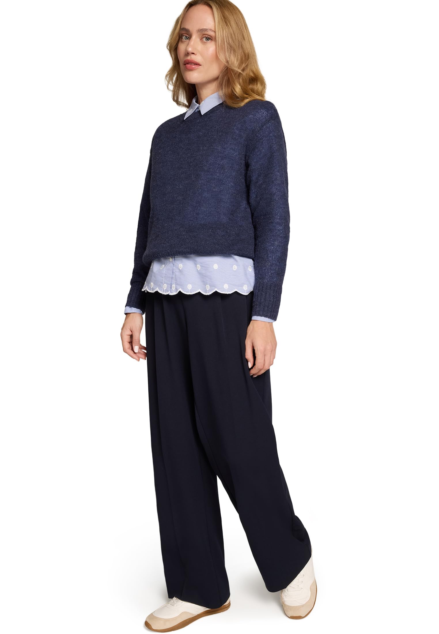 zero Hose mit Bindeband 32 Inch Damenhose 40 Hydrangea locker