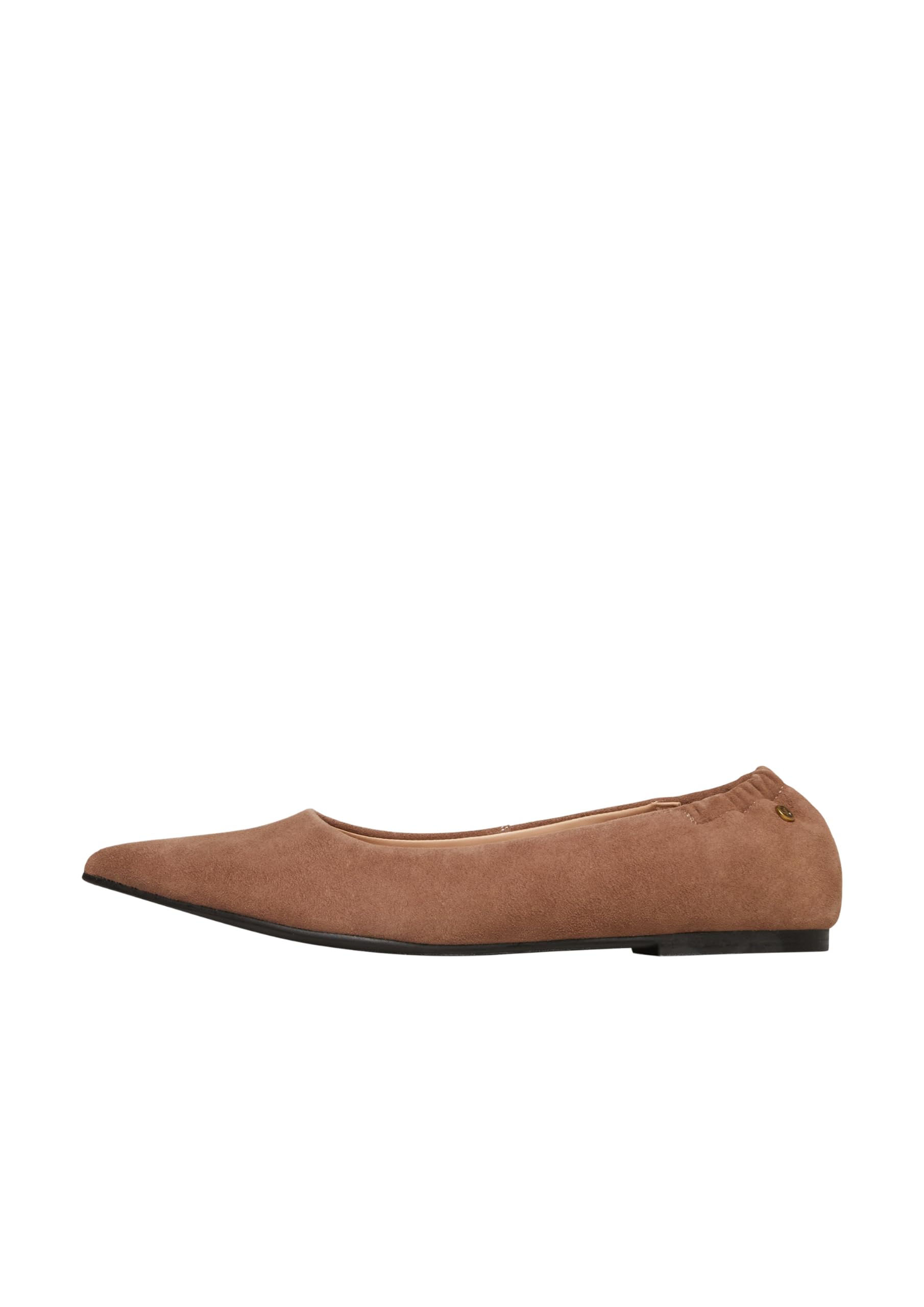 s.Oliver Red Label Ballerinas Veloursleder schwarz
