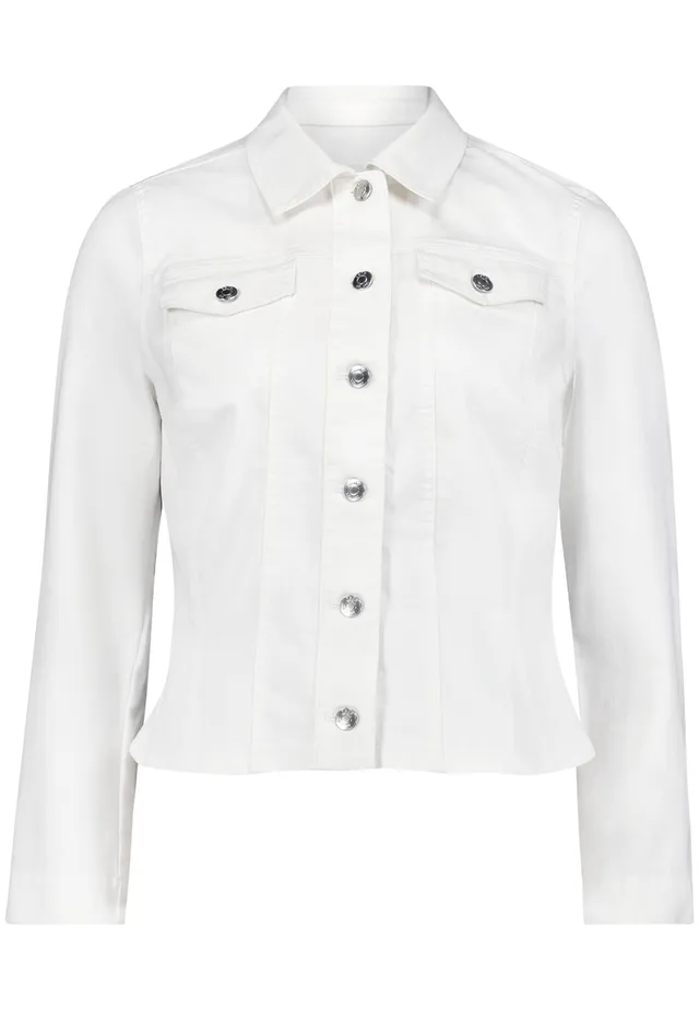 zero Blazer-Jacke im Jeans-Look Gr. 40 Cream Denim
