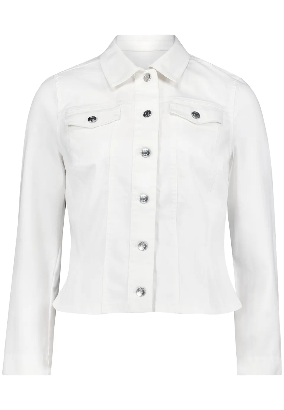 zero Blazer-Jacke im Jeans-Look Gr. 40 Cream Denim