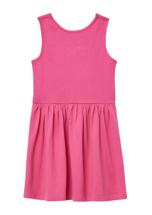 s.Oliver RED LABEL Kleid Baumwollmix kurz mit Rücken-Detail