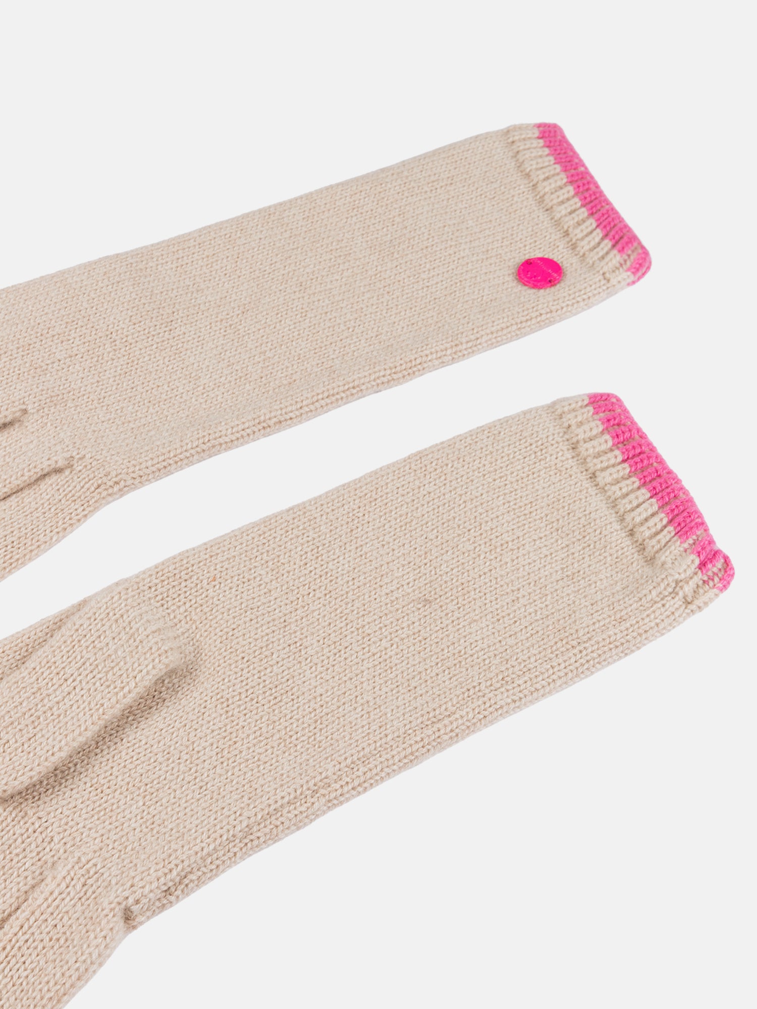 Lieblingsstück GariaL Wollhandschuh beige Kaschmir