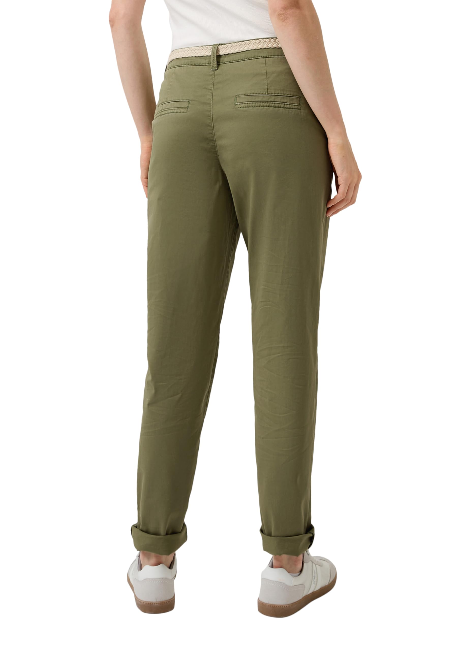 s.Oliver Junior Chino Hose beige Gr.34 mit Gürtel