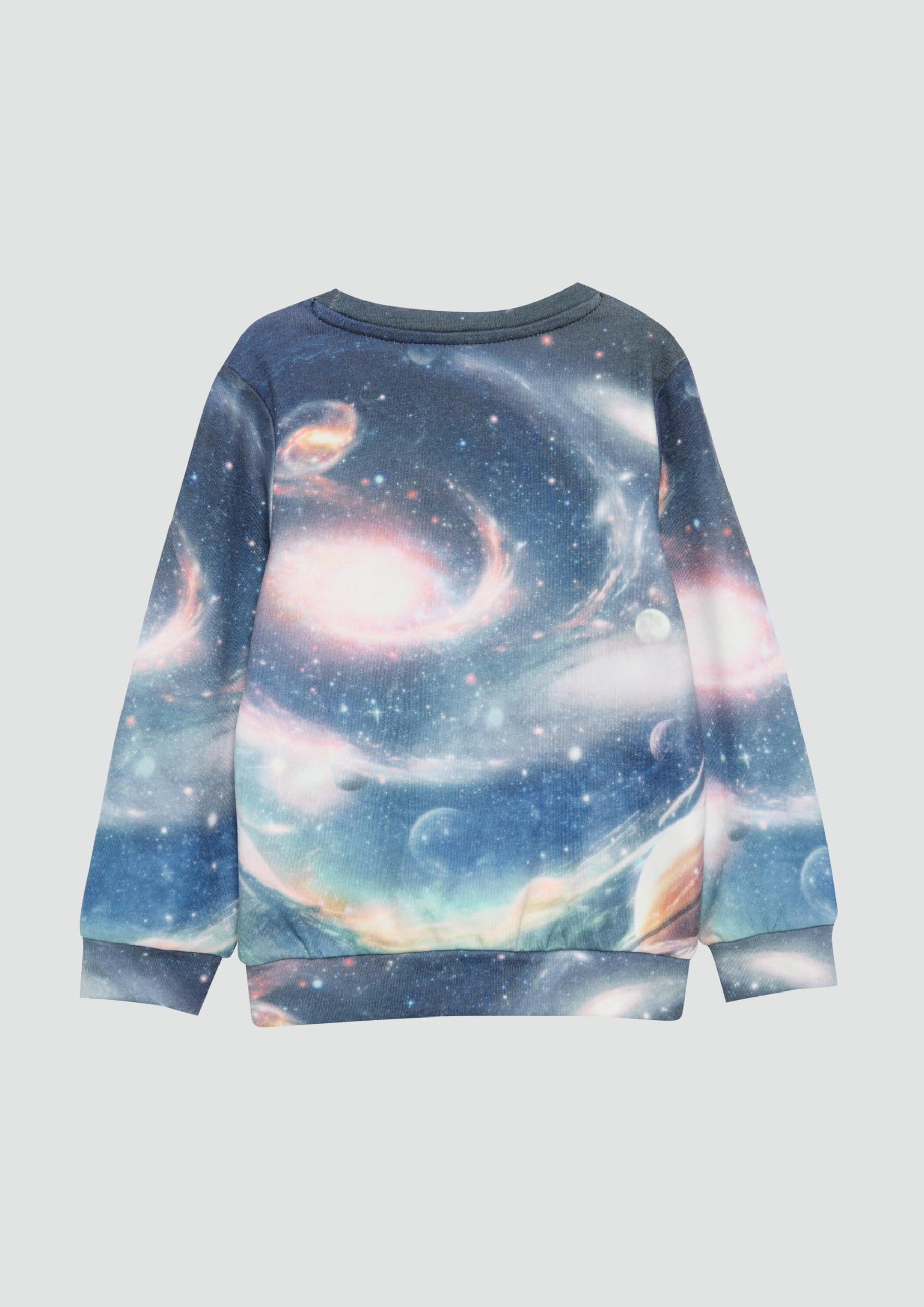 s.Oliver Red Label Sweatshirt Allover Beige 104-110 Kinder