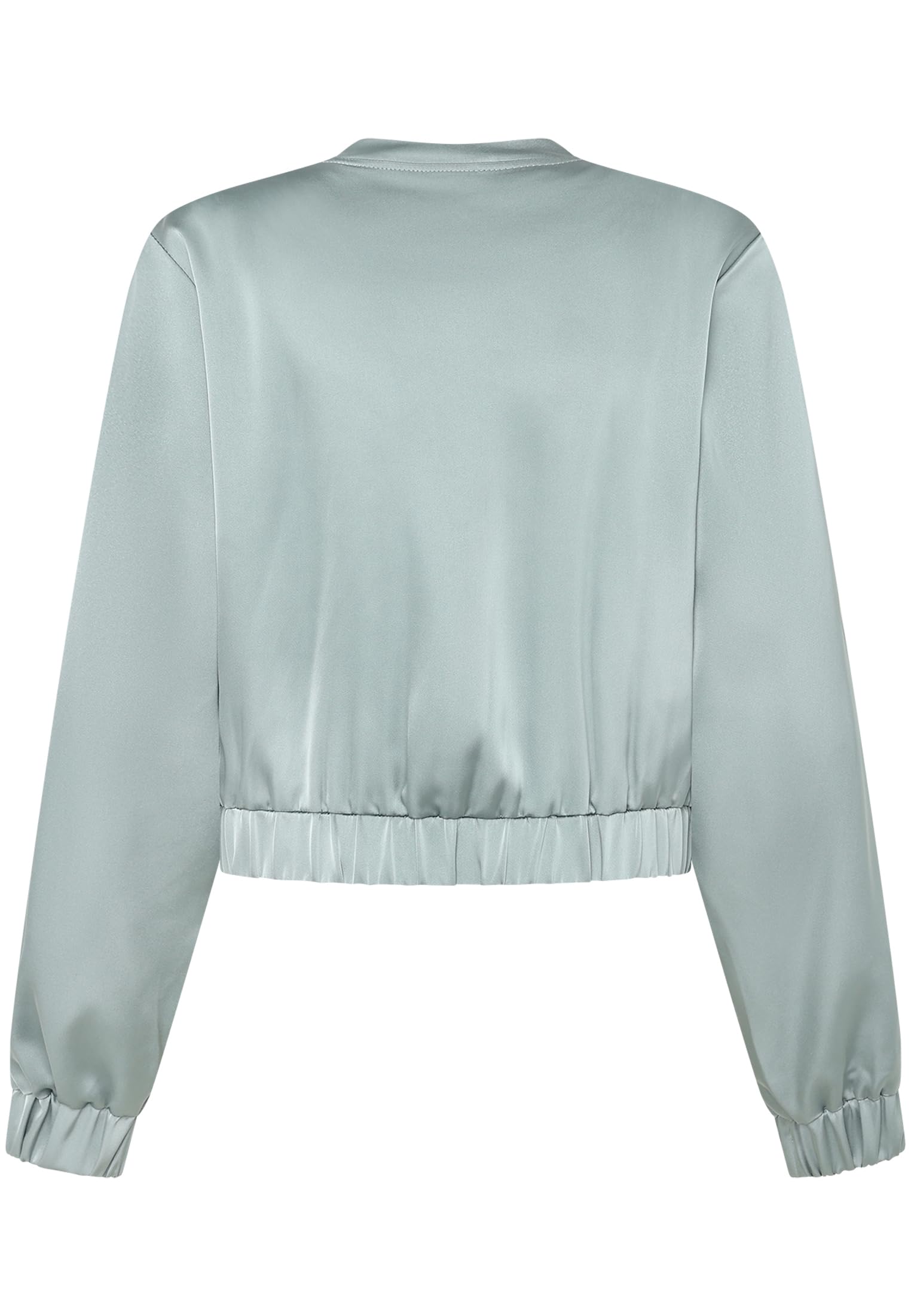 zero Blouson Langarm Jacke 40 Silver Blue leicht
