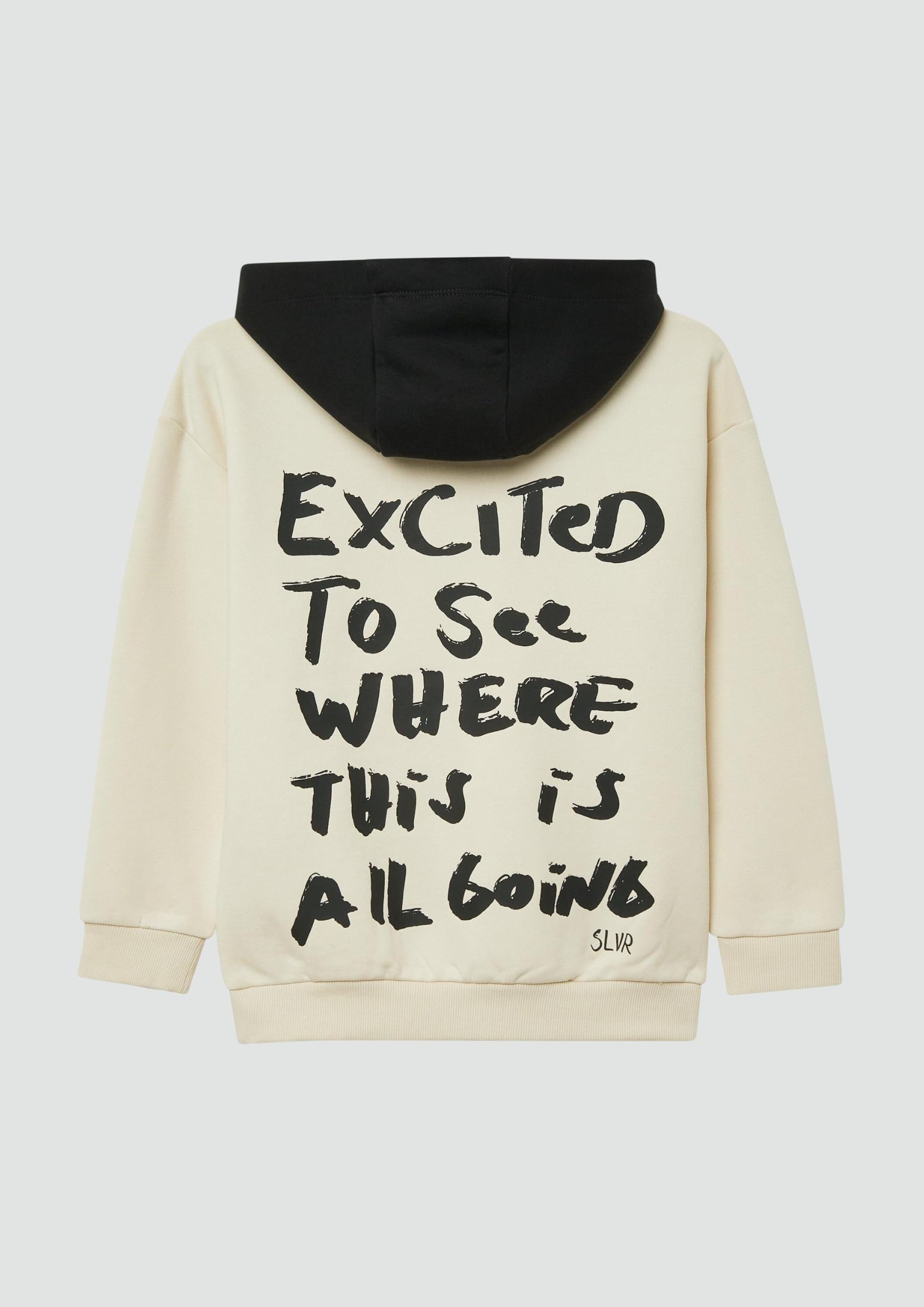 s.Oliver Junior 2172864 Hoodie helles Beige 134-140 Kapuze