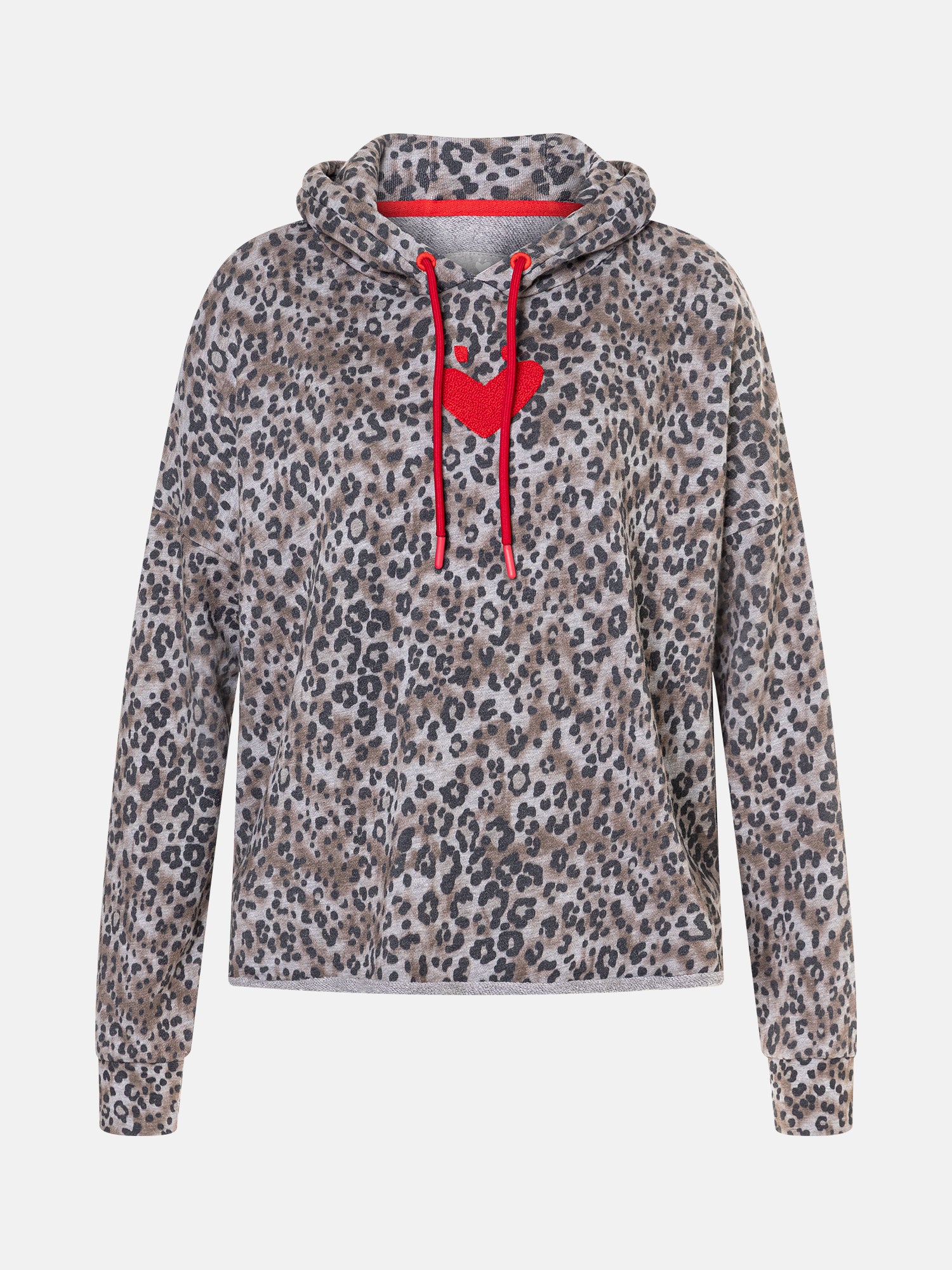 Lieblingsstück MioL Hoodie beige Herz Baumwolle