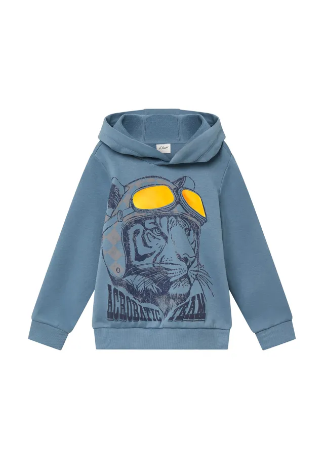 s.Oliver RED LABEL Hoodie Baumwollmix hellblau 92-98